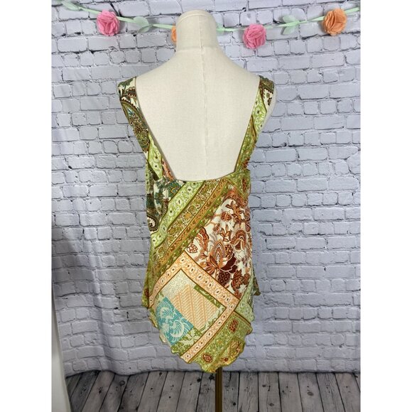 Bohemian Patchwork Tank Top - Picture 3 of 4
